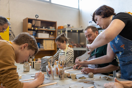 Carte de 5 cours de modelage céramique 2h - Adulte