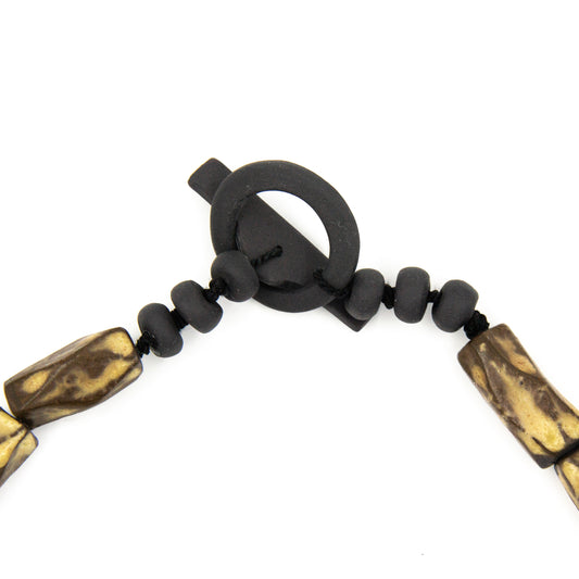 Collier Ulysse - Porcelaine noire