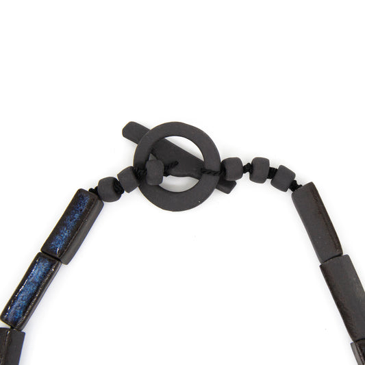 Collier Circé - Porcelaine noire