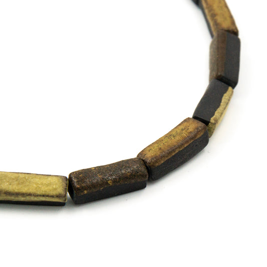 Collier Circé - Porcelaine noire