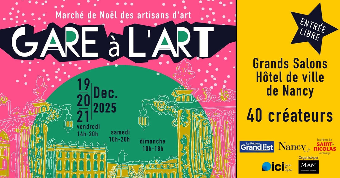 Gare à l'art - du 19 au 21 décembre 2025