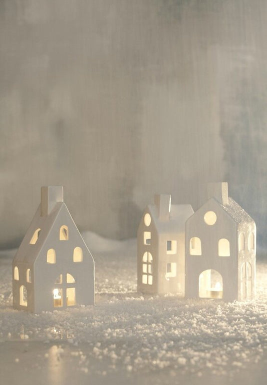 Atelier/Goûter maisons-photophore, brûle-parfum et décorations de Noël - Adulte - 4h