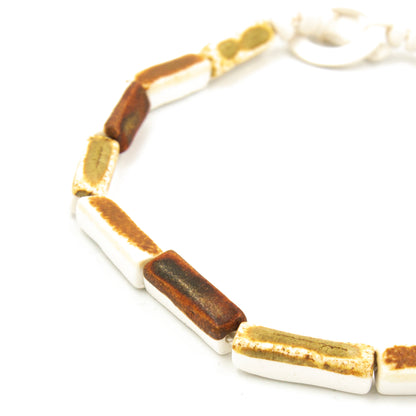 Collier Circé - Porcelaine blanche