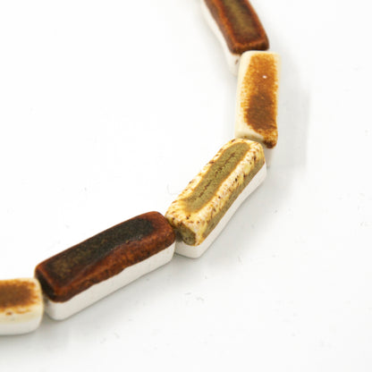 Collier Circé - Porcelaine blanche