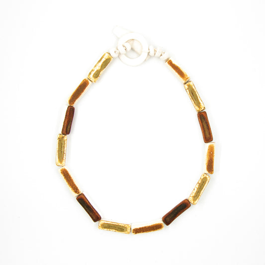 Collier Circé - Porcelaine blanche