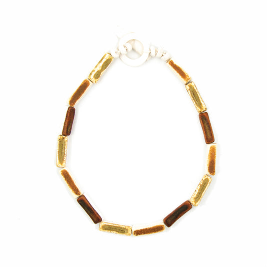 Collier Circé - Porcelaine blanche