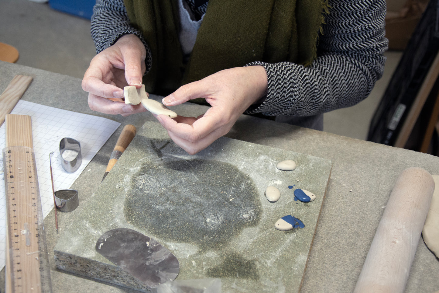 Atelier Bijoux d'été en porcelaine - Adulte - 2h