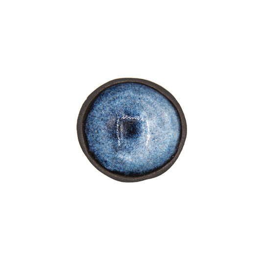 Bague Dédale - porcelaine noire