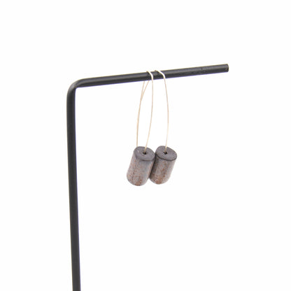 Boucles d'oreilles Calypso - porcelaine noire (Copie)