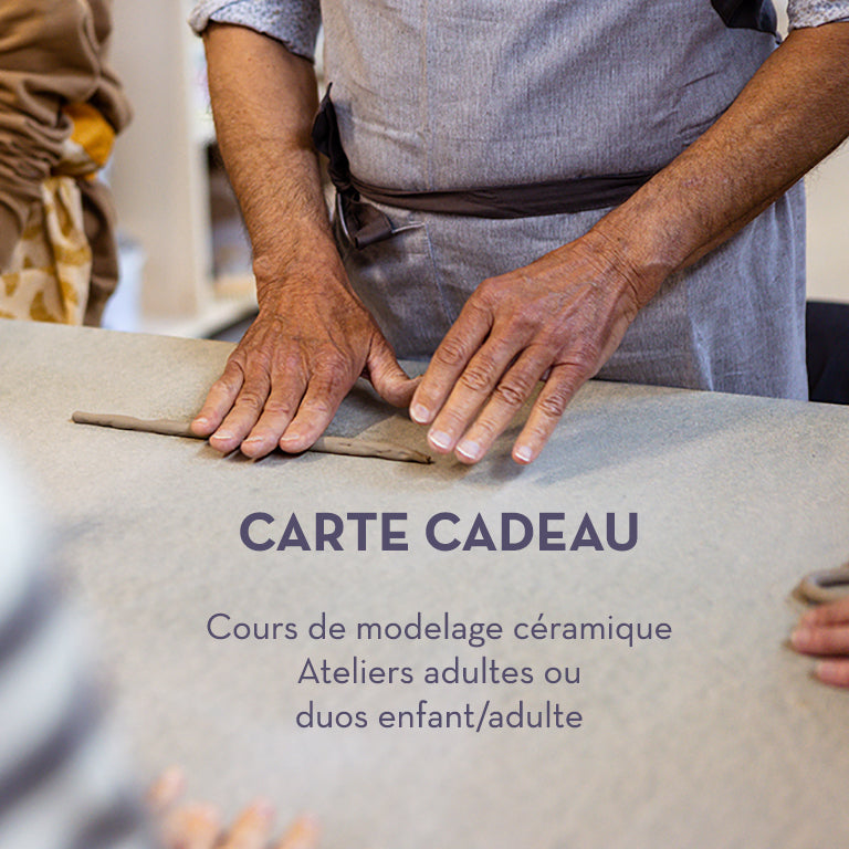 Carte cadeau - Cours et ateliers de modelage