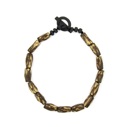 Collier Ulysse - Porcelaine noire
