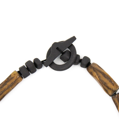 Collier Ulysse - Porcelaine noire