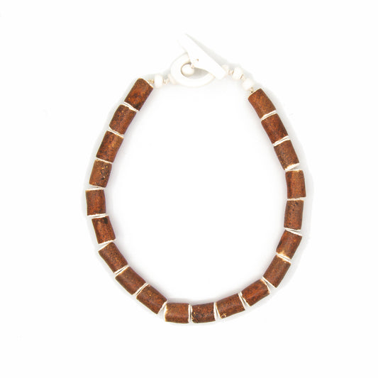 Collier Calypso - Porcelaine