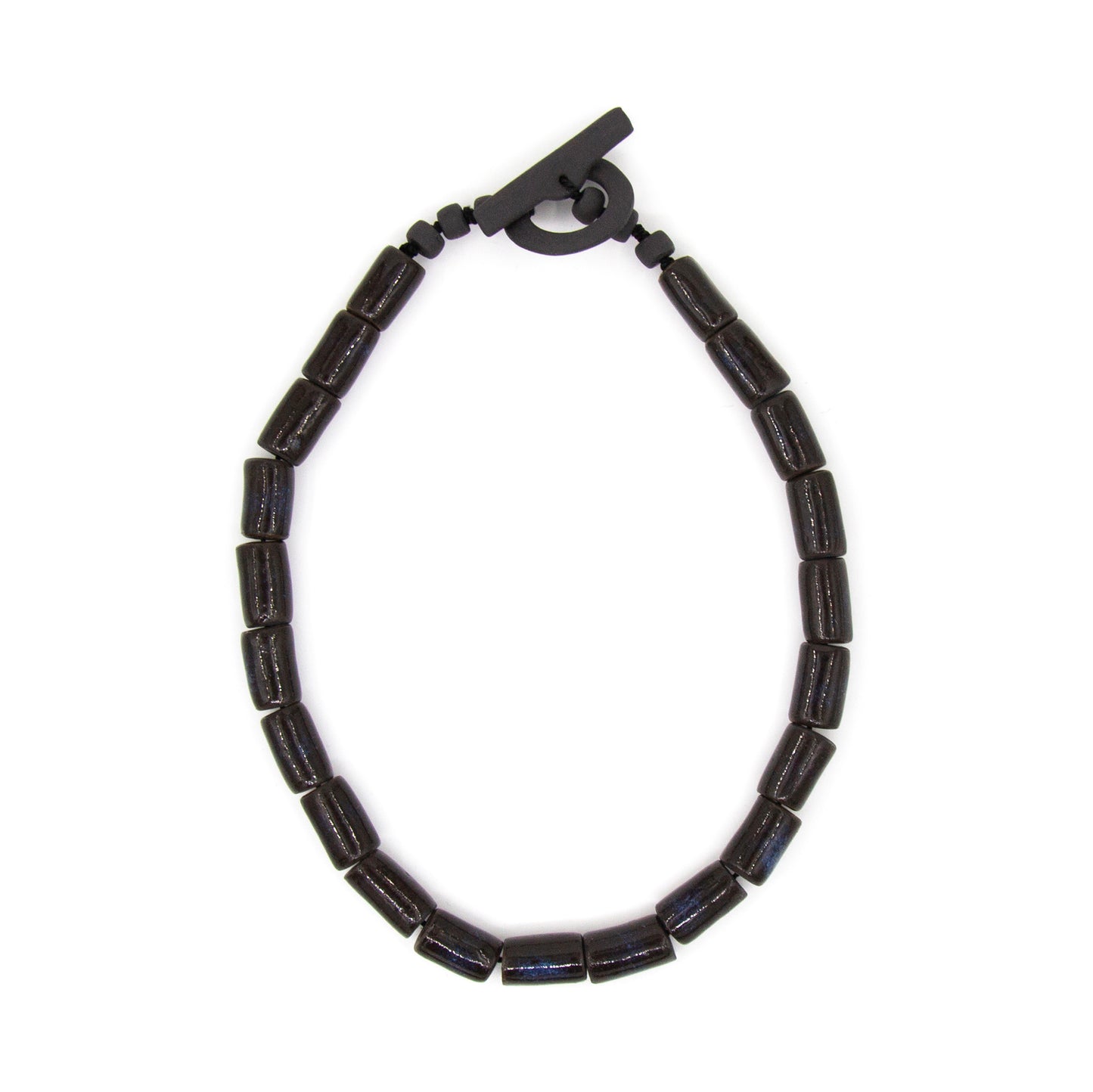 Collier Calypso - Porcelaine noire