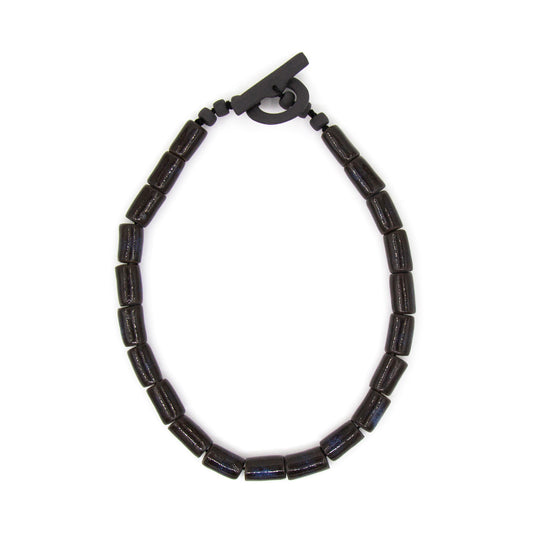 Collier Calypso - Porcelaine noire
