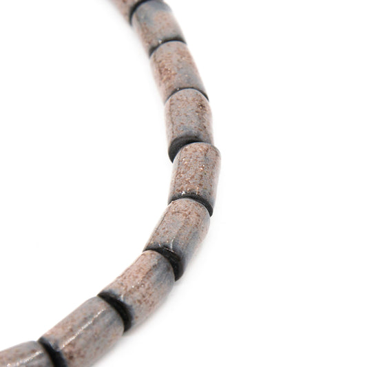 Collier Calypso - Porcelaine noire
