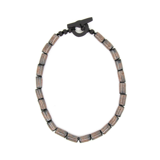 Collier Calypso - Porcelaine noire