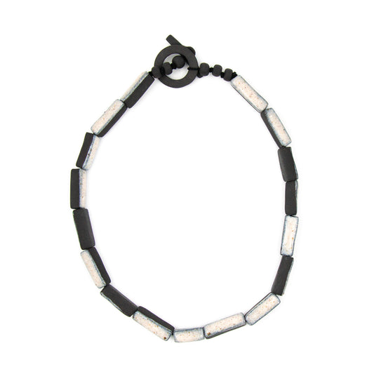 Collier Circé - Porcelaine noire