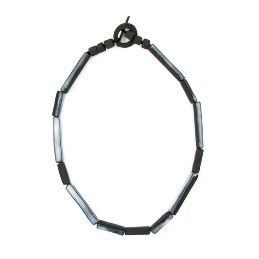Collier Circé - Porcelaine noire