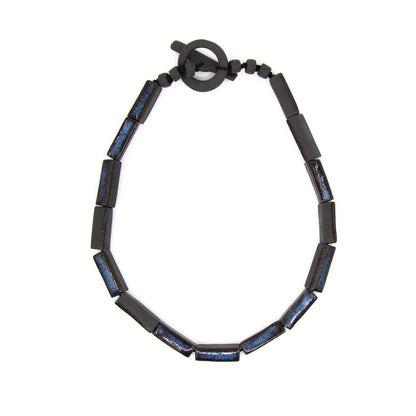 Collier Circé - Porcelaine noire