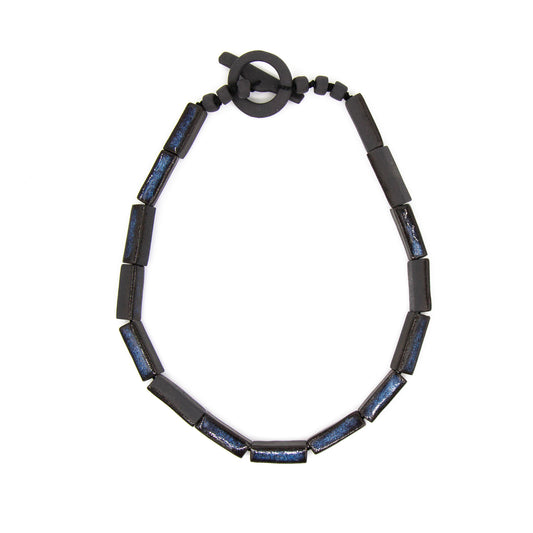 Collier Circé - Porcelaine noire