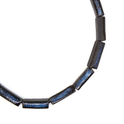 Collier Circé - Porcelaine noire