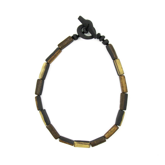 Collier Circé - Porcelaine noire