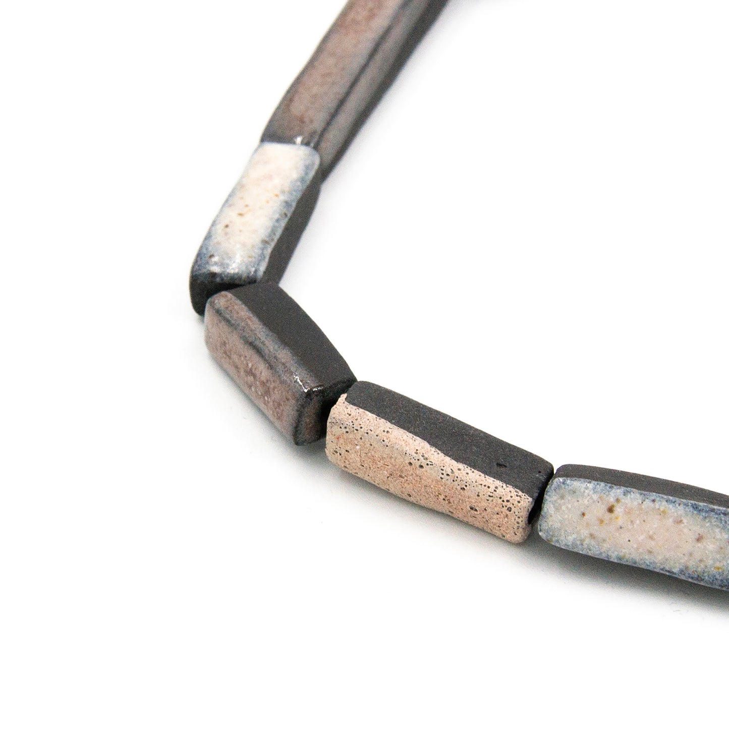 Collier Circé - Porcelaine noire