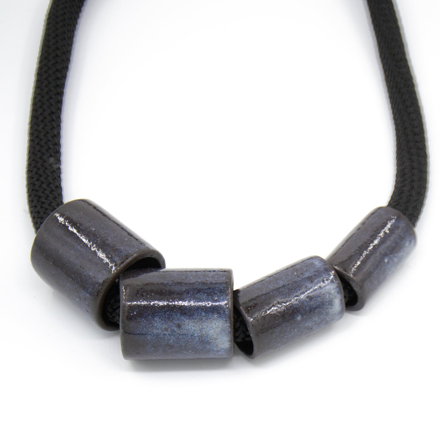 Collier Mélété - Porcelaine noire
