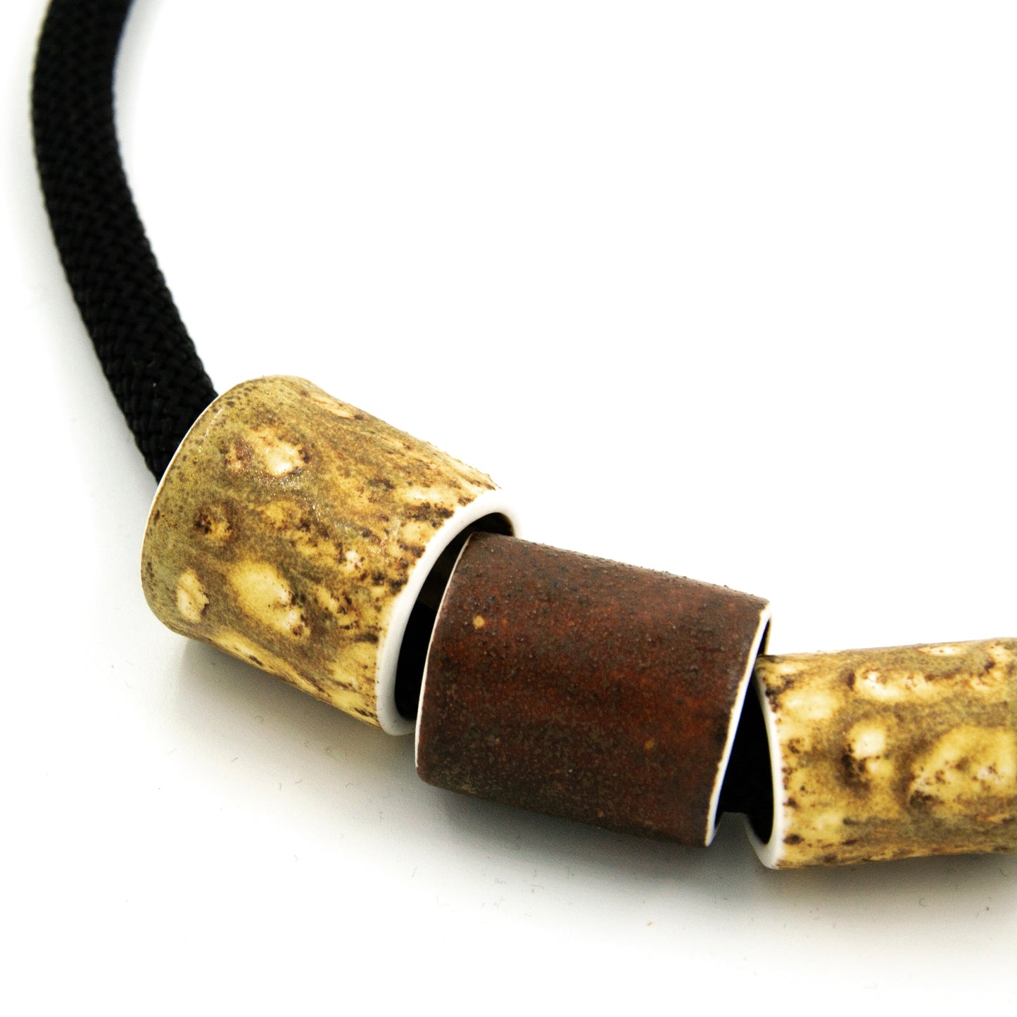 Collier Mélété - Porcelaine blanche