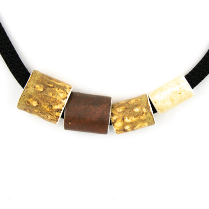 Collier Mélété - Porcelaine blanche