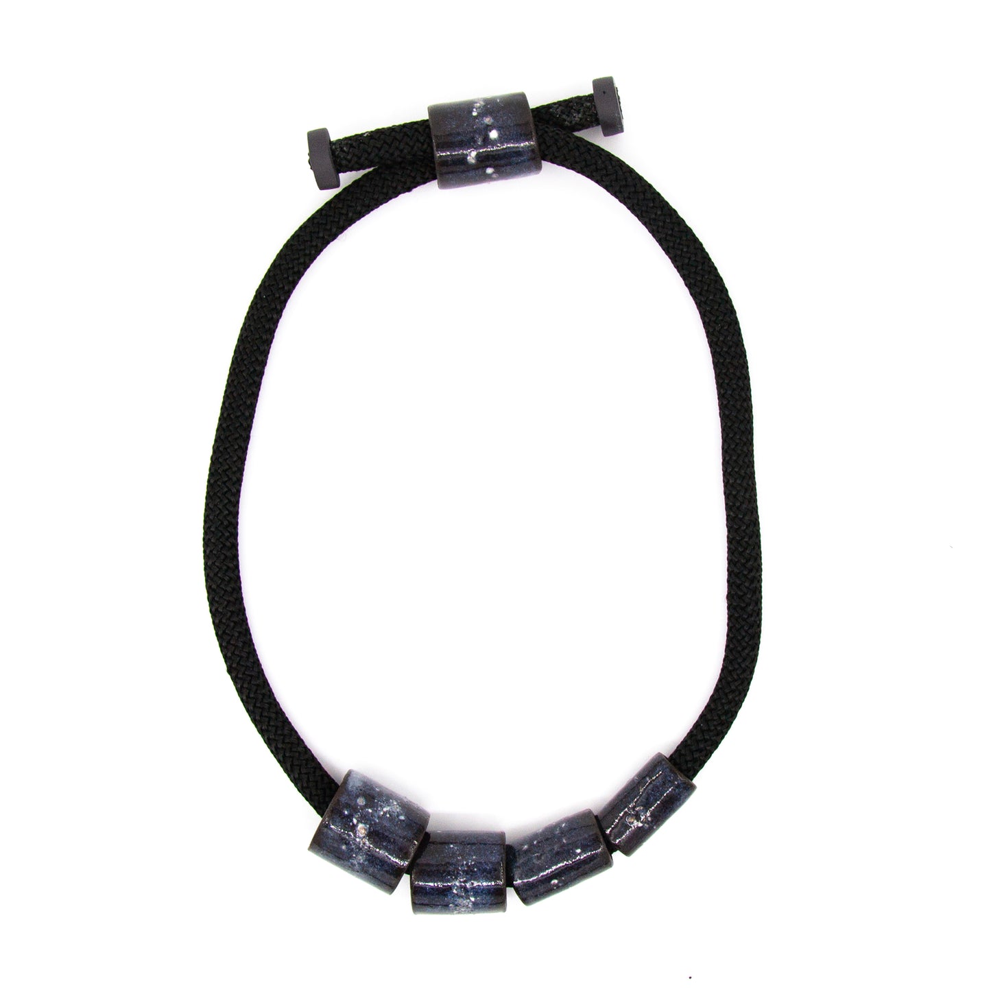 Collier Mélété - Porcelaine noire