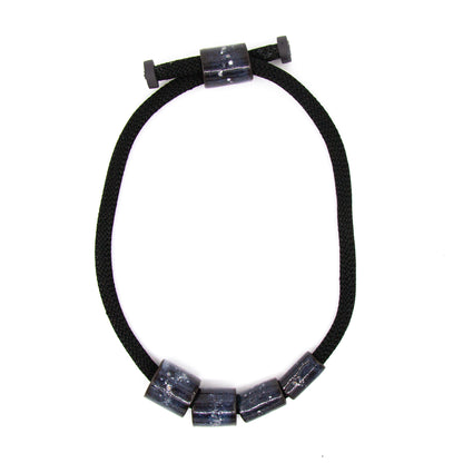 Collier Mélété - Porcelaine noire