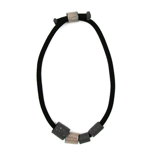 Collier Mélété - Porcelaine noire