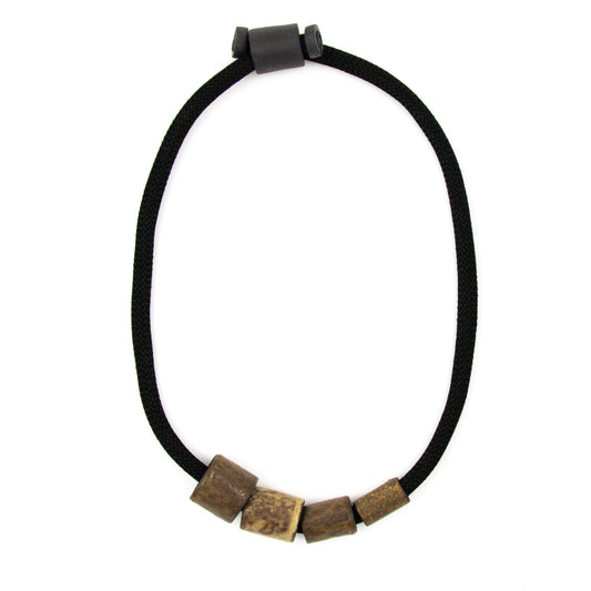 Collier Mélété - Porcelaine noire