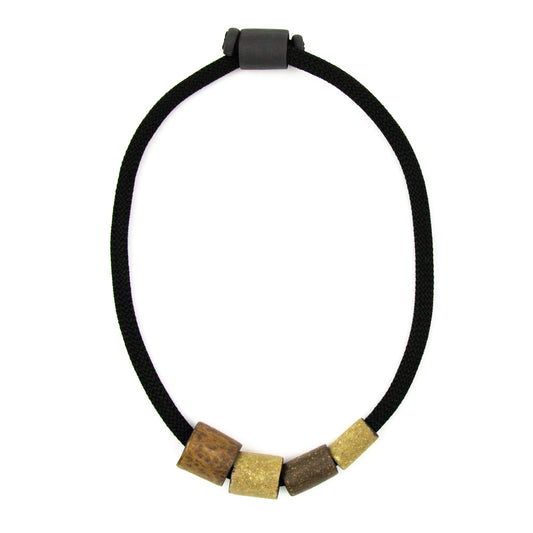 Collier Mélété - Porcelaine noire