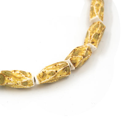 Collier Ulysse - Porcelaine blanche