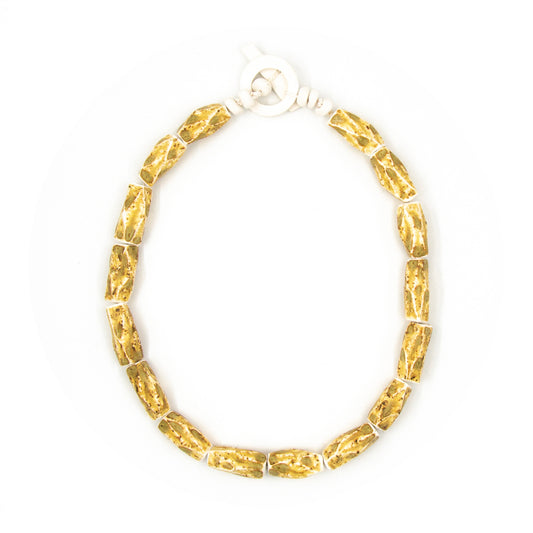 Collier Ulysse - Porcelaine blanche