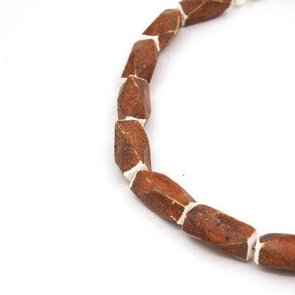 Collier Ulysse - Porcelaine blanche