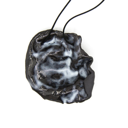Pendentif Nyx - Porcelaine noire