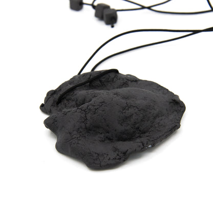 Pendentif Nyx - Porcelaine noire