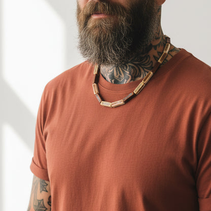 Collier Circé - Porcelaine blanche